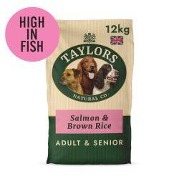 Taylors Adult & Senior Working Dog Salmon & Brown Rice 12kg