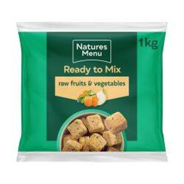 Dog Natures Menu Ready To Mix Raw Fruit & Vegetables 1kg