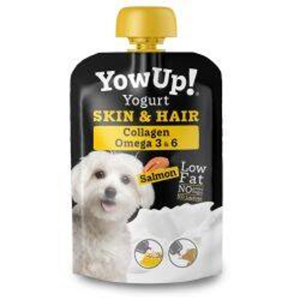 Yowup Yogurt Salmon Skin & Hair Dog 115g