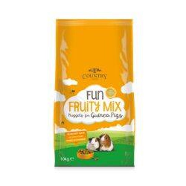 Country Values Guinea Pig Fruity Mix Nuggets 10kg