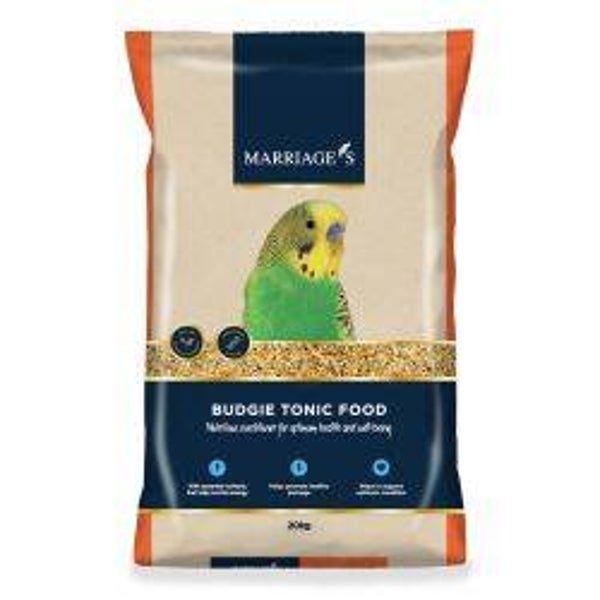 Marriages Budgies Tonic Food 20KG