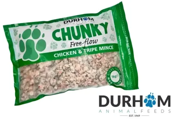 Dog Durham Chunky Free Flow / Chicken & Tripe 6 x 1kg