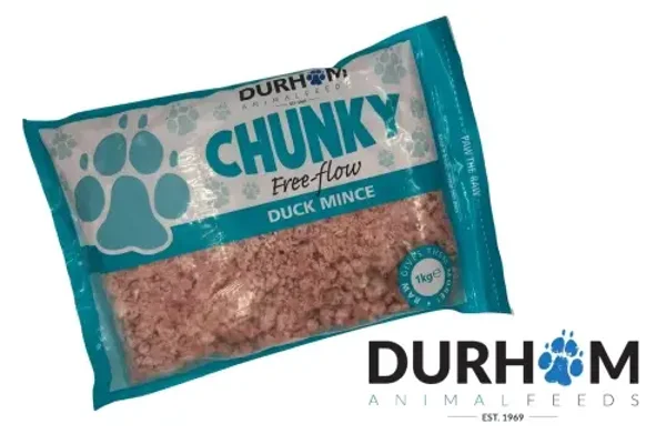 Dog Durham Chunky free Flow Duck 6 x 1kg