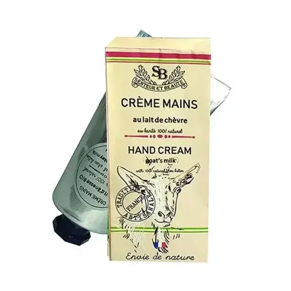 🐐 Crème mains au lait de chèvre – Nutrition et protection des mains