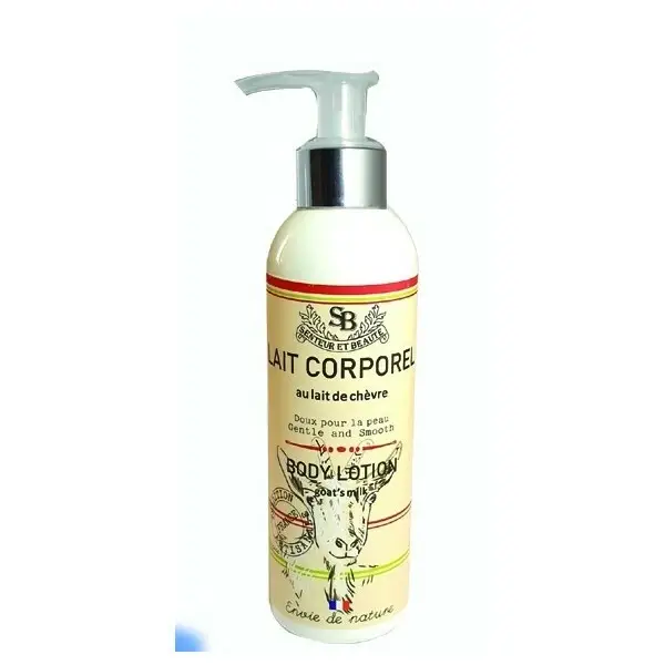 🐐 Lait corporel au lait de chèvre – Hydratation et douceur pour la peau