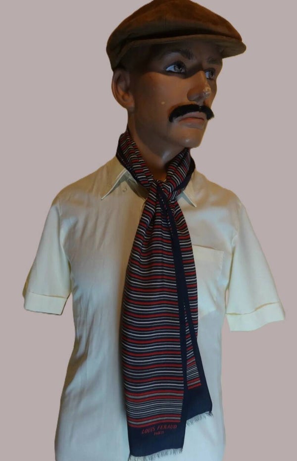 A2366 : Foulard rayé Louis Féraud