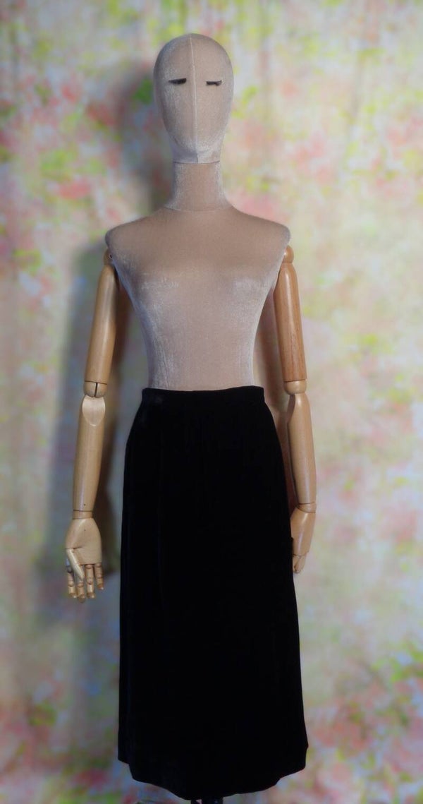 PA1291 : Jupe velours Céline T.40