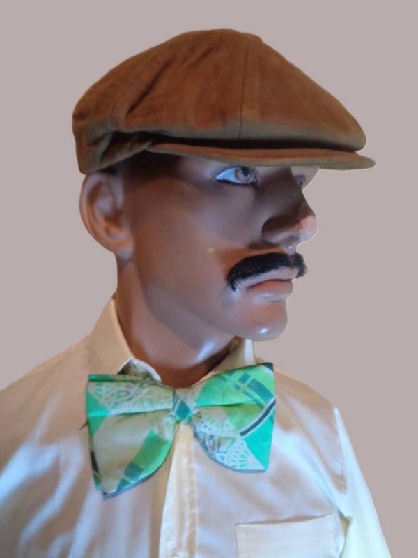 A4100 : Noeud papillon soie Ted Lapidus 70's