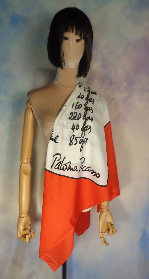 DA336 : Carré soie Paloma Picasso