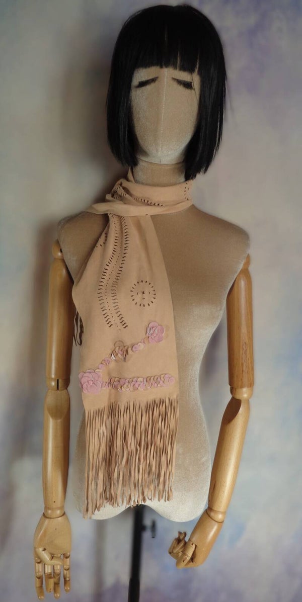 PA884 : Foulard Peau Ambre Babzoé