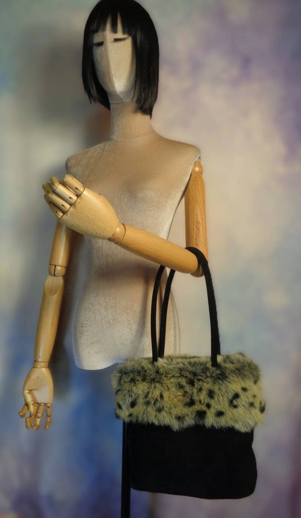 DA430 : Sac fourrure Sonia Rykiel