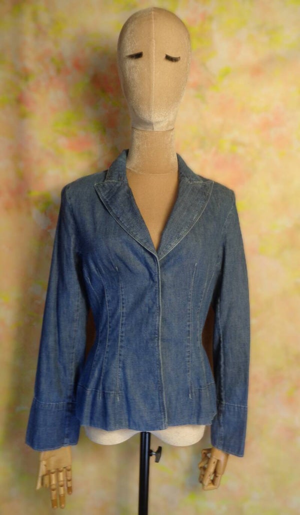 DA425 : Veste jean Kenzo T.38