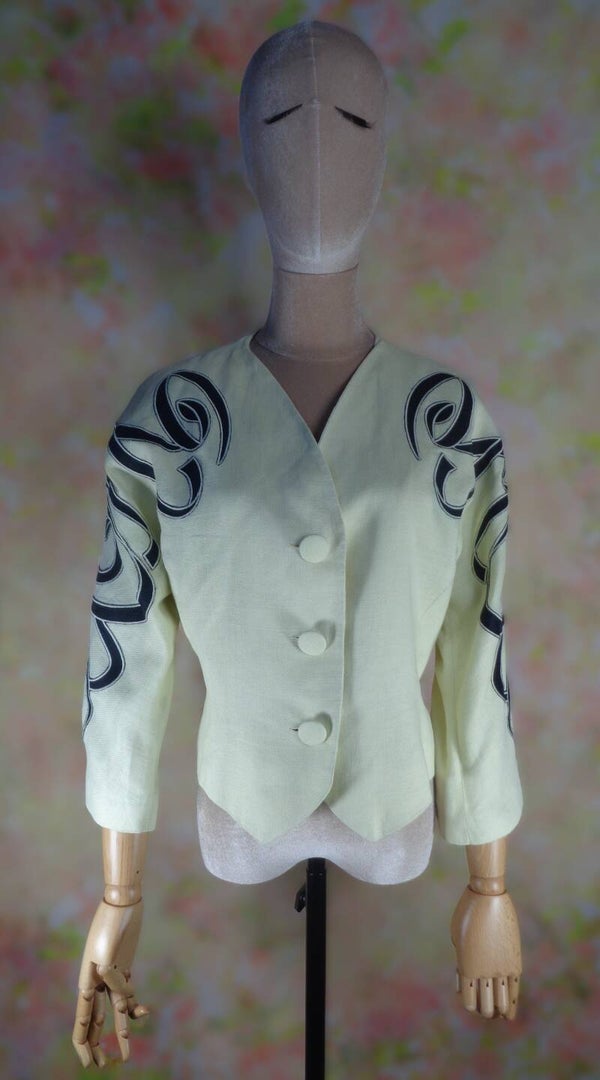 PA227 : Veste Emmanuelle Khan 80's T.40