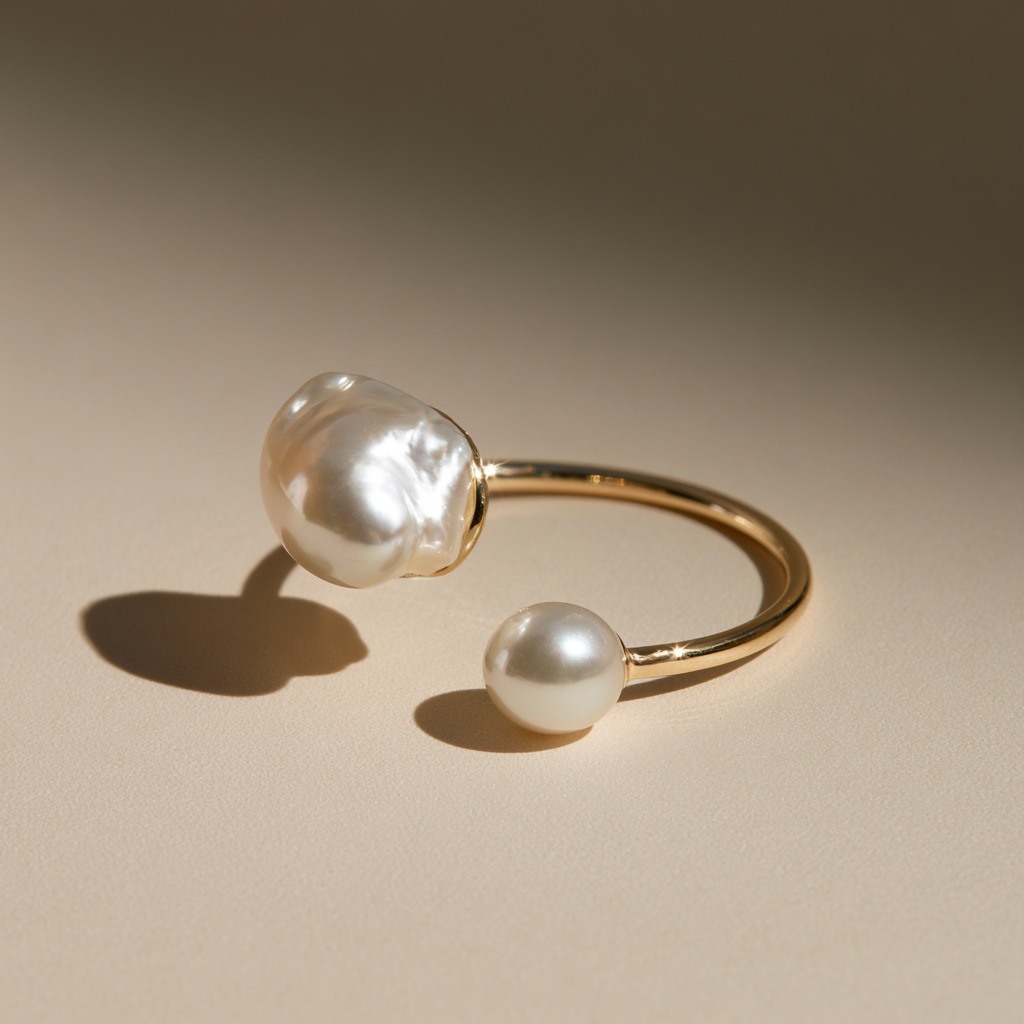 Luna Pearl Ring