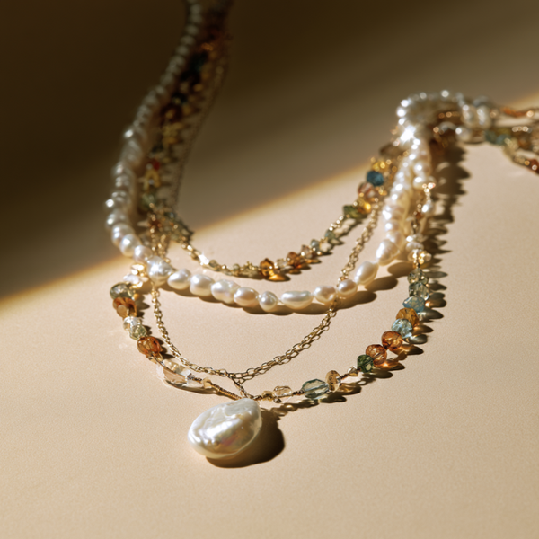 Solara Beaded Necklace