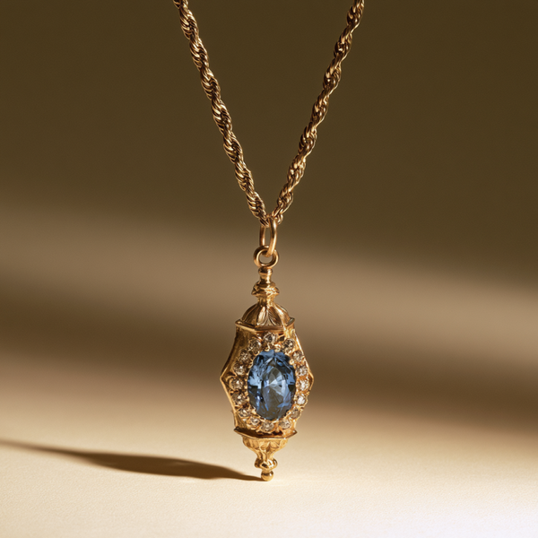 Ophelia Vintage Pendant Necklace