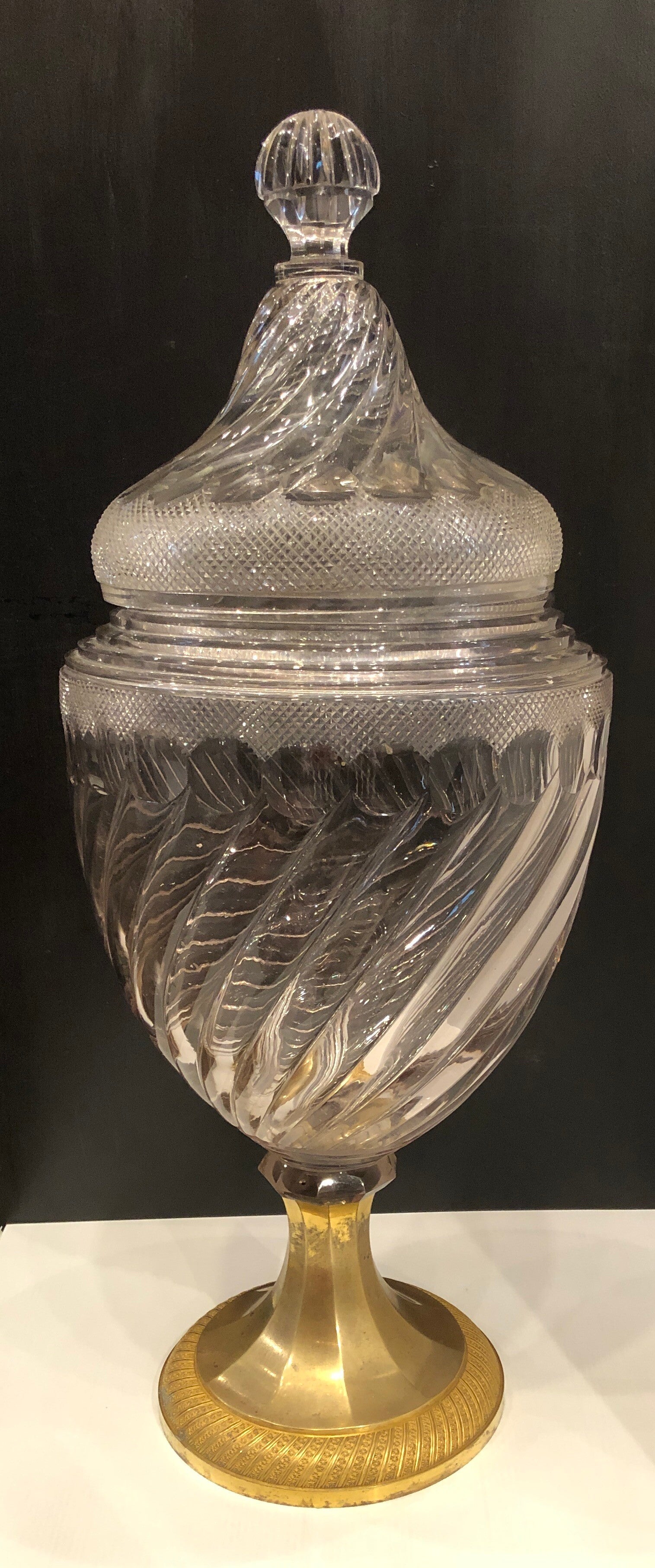 A Russian Cristal Vase.