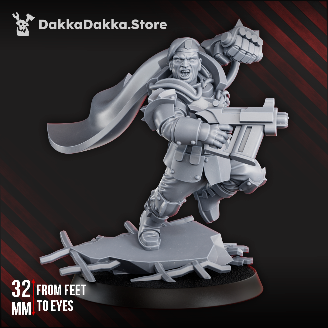 W40K - Colossus Guard - Captain Carl Jenkins