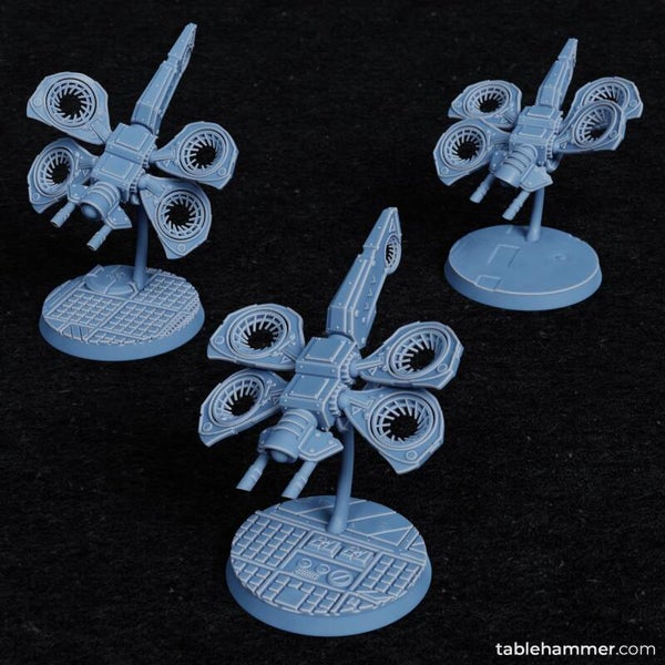 W40K - Xaiax & Toorts - heavy combat drones