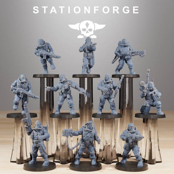 W40k - GG - Grimguard Jungle Fighters