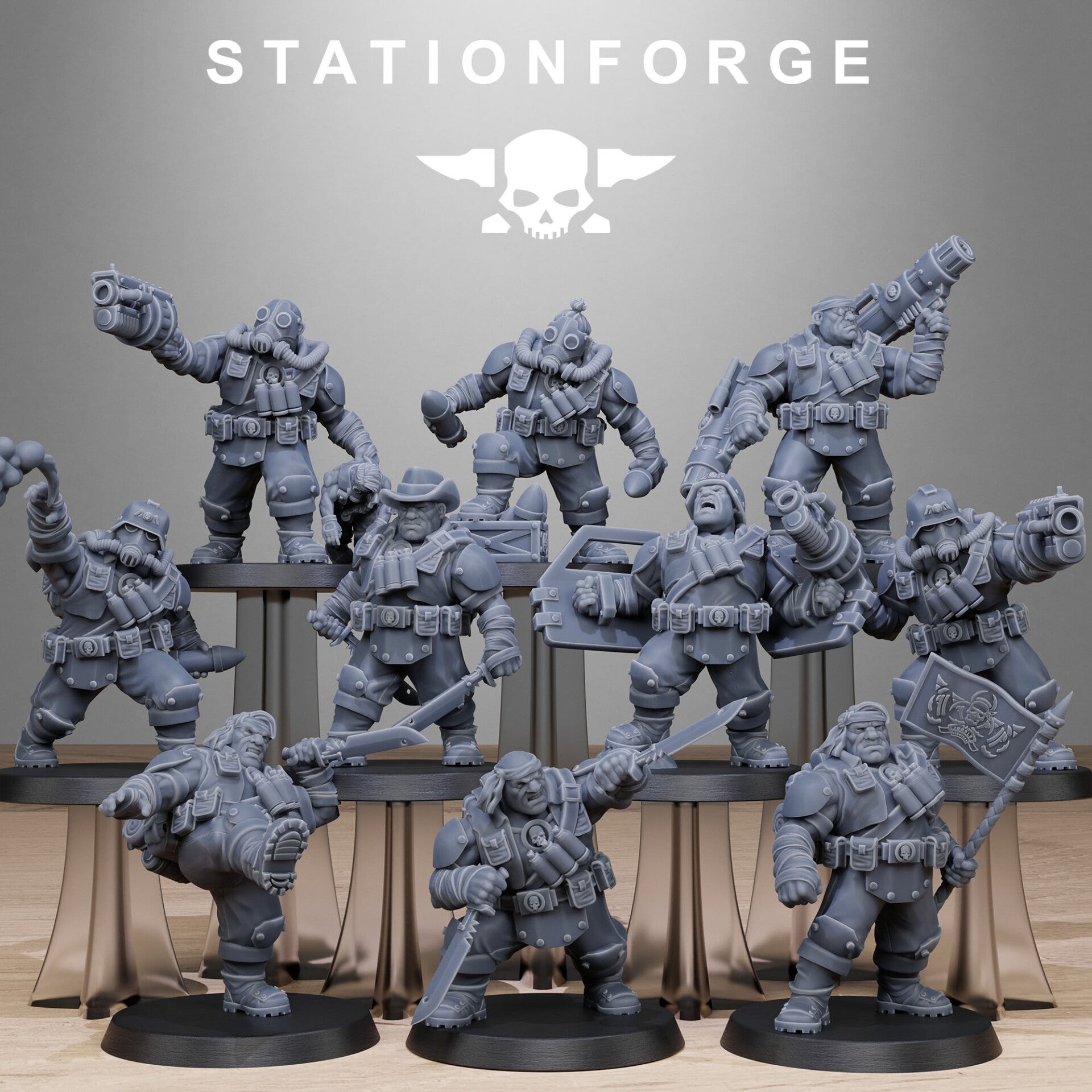 W40k - GG - GrimGuard Jungle Fighter Mutants