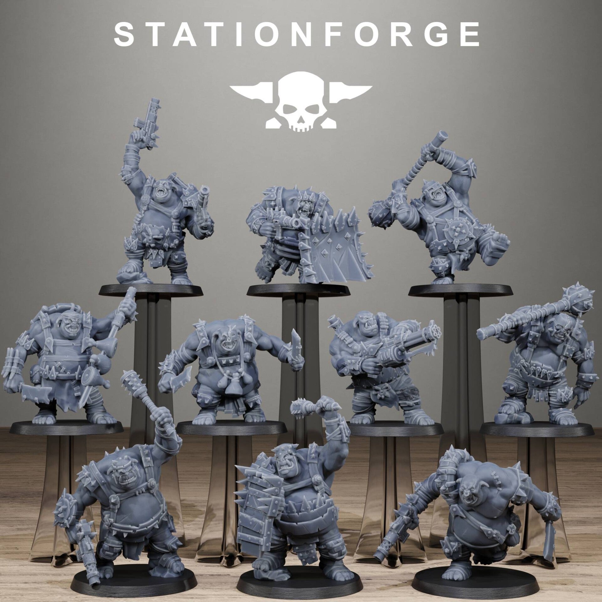 Orks -  Orkaz Belly Bustas Infantry