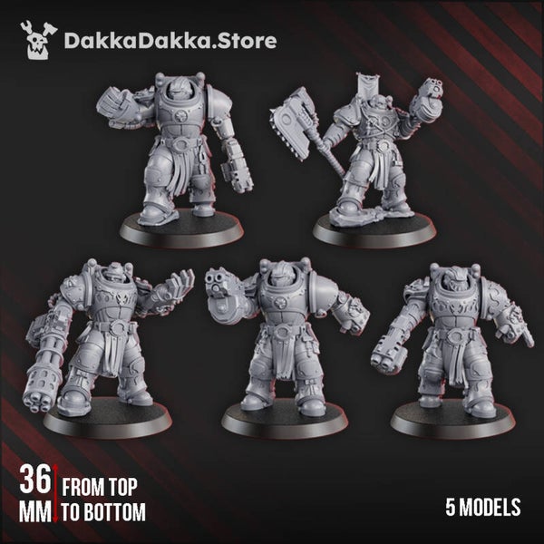 W40k - Ignisaurus Clan - Destroyers/Assaut Squad