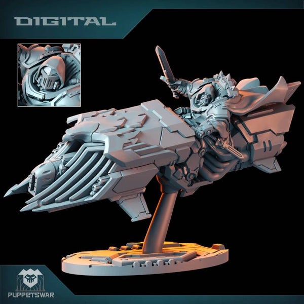 W40k - PW - Knight - Jetbike Knight
