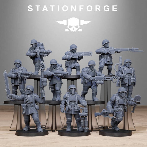 SF - FG - FreeGuard Infantry Builder