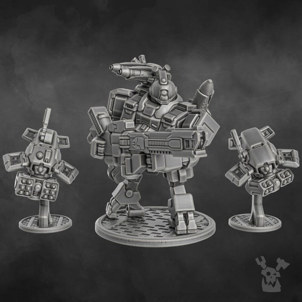 W40K - Great Tau'Clan - Cloud Hammer QX-1
