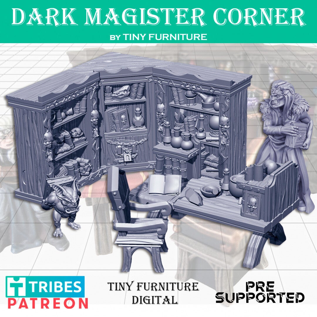DEC - MedDio - Dark Magister's Corner - Tiny Furniture