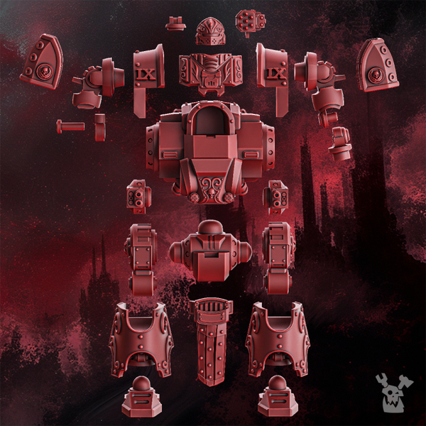 W40K - Crimson Wings - Crimson Wings Heavy Walker