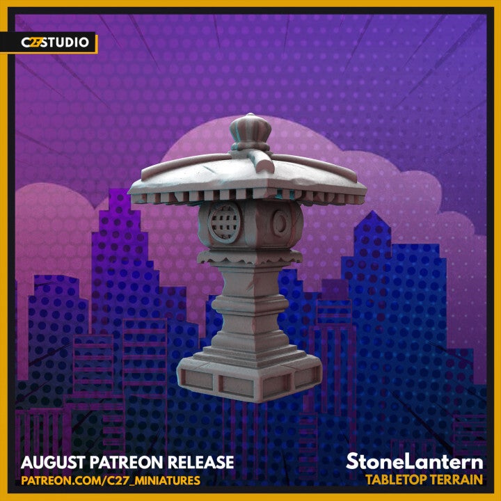 DEC - MCP - Chinatown - Ninja Stone Lantern