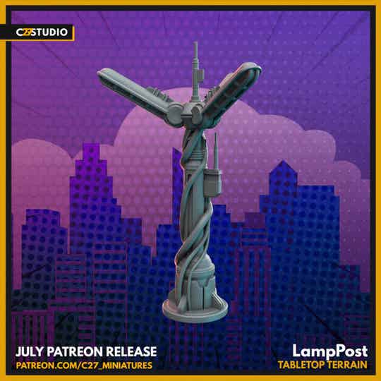 DEC - MCP - Gardiens de la Galaxie - Lamp Post