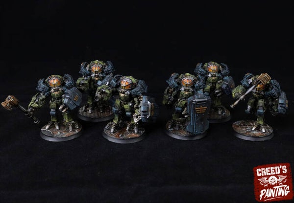 W40K - Rundsgaard - Exo-harnais Orcus (Bullgryns)
