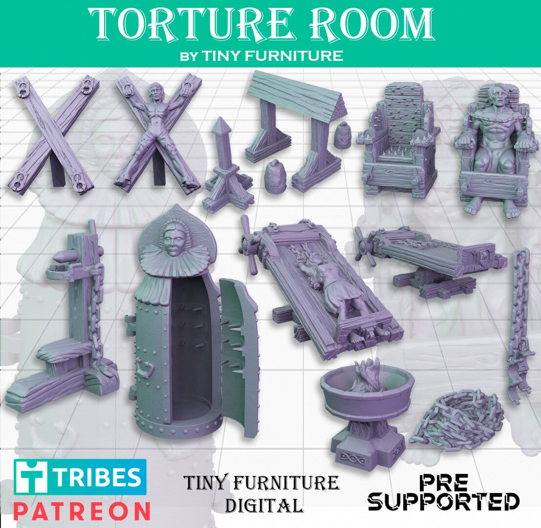 DEC - MedDio - Torture Room - Tiny Furniture