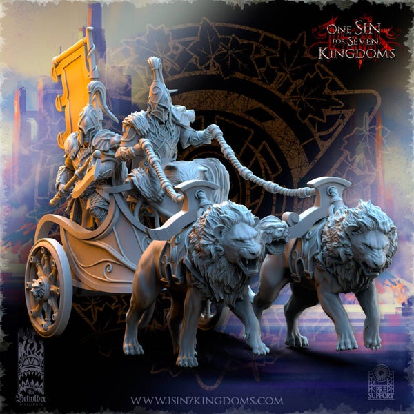 TOW - Silvermoor Elves - Bear Guardians Chariot