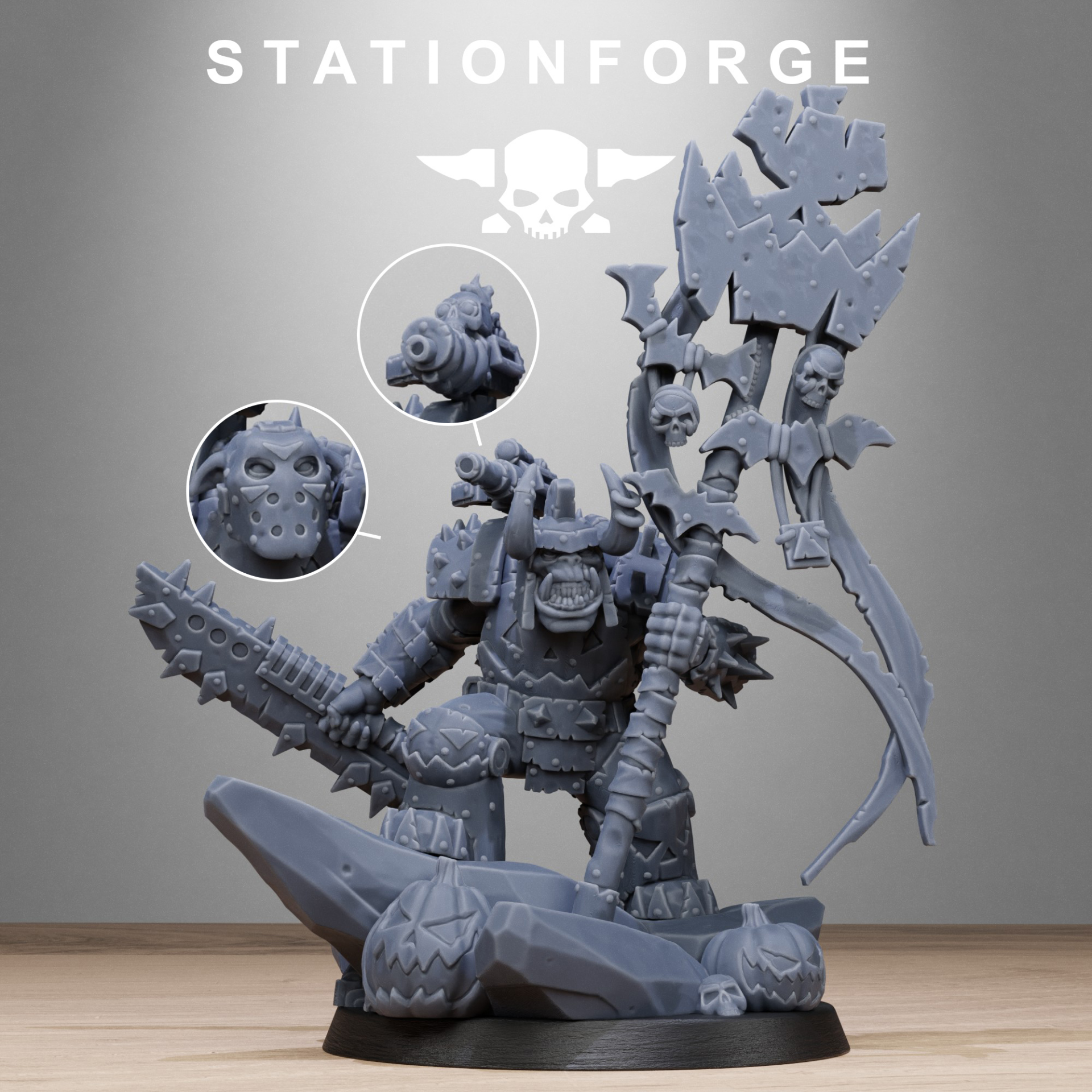 W40k - Orks - Orkaz Boo Basher