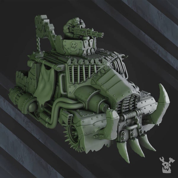 W40k - Orks - Wercking Gang - Chunky Barra
