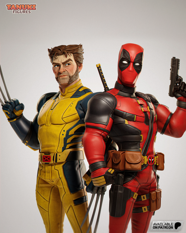 Figs Collector - Toons - Wolverine & Deadpool