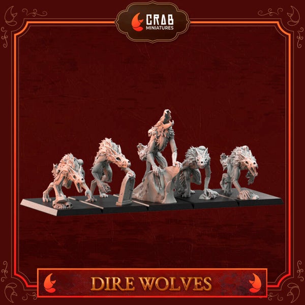 CM - Vampire Counts - Dire Wolves