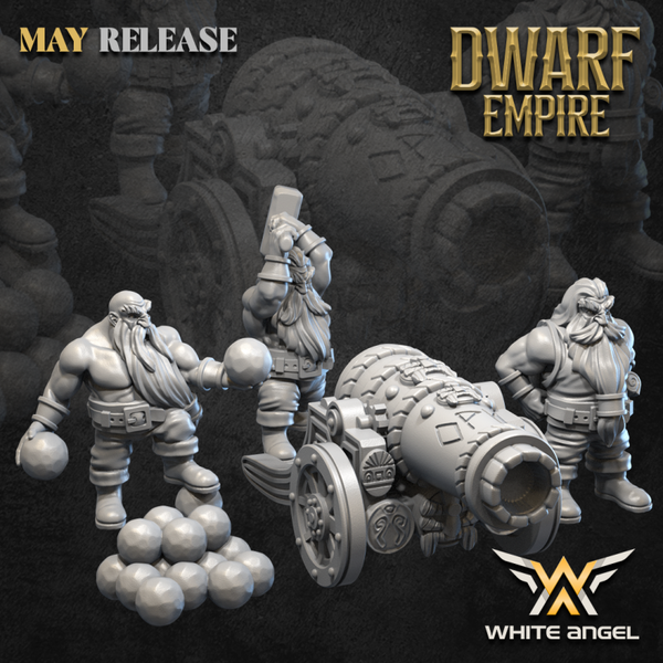 TOW - Dwarf Empire - Iron Dwarf Cannon
