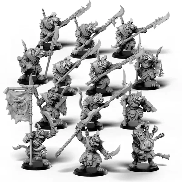 TOW - Shadow Blades - Elite ratmen - Punga