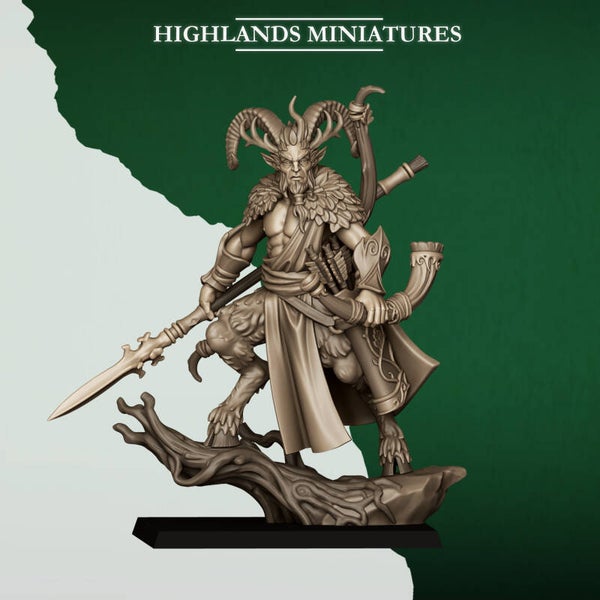 TOW - Feral Elves - Feral Faunus - Highlands Miniatures