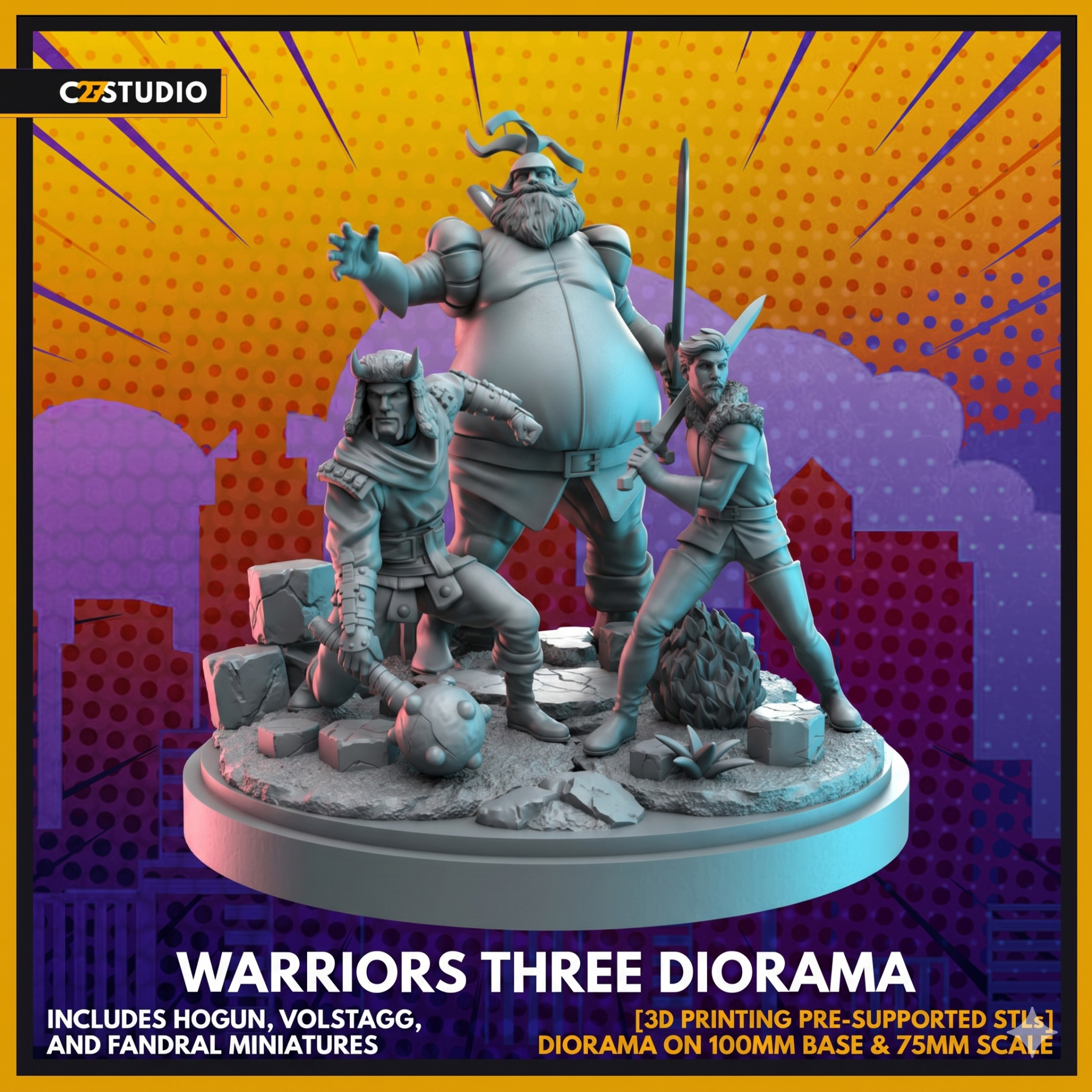 Marvel Crisis Protocol - Warriors Three