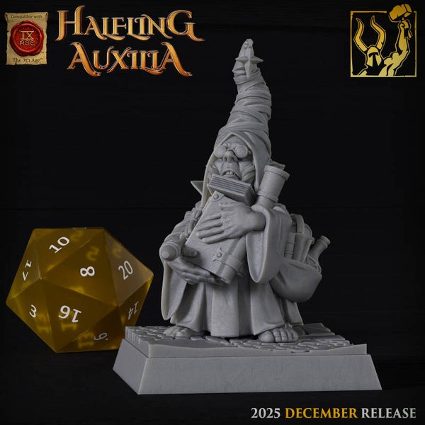 TOW - Halfling Auxilia - Halfling Scholar