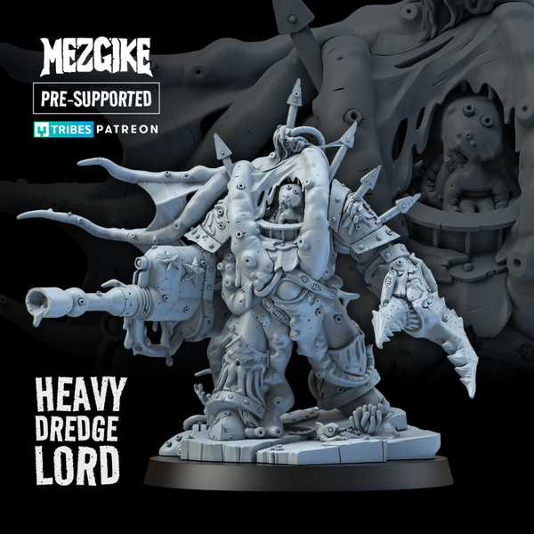 W40k - MZG - The Dredge Nurgle - Heavy dredge lord