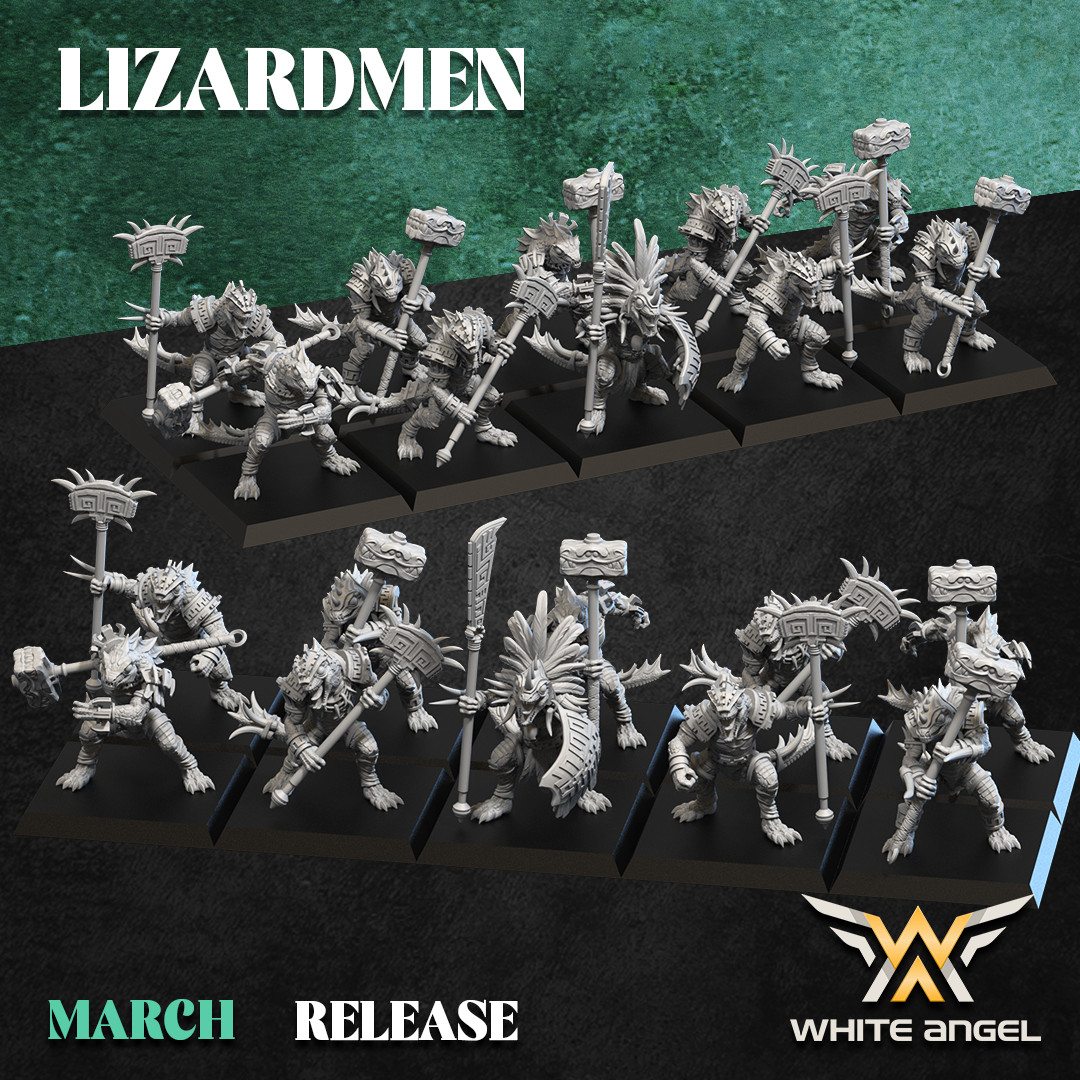 TOW - Ancient Lizardmen - Heavy Slippery Lizard