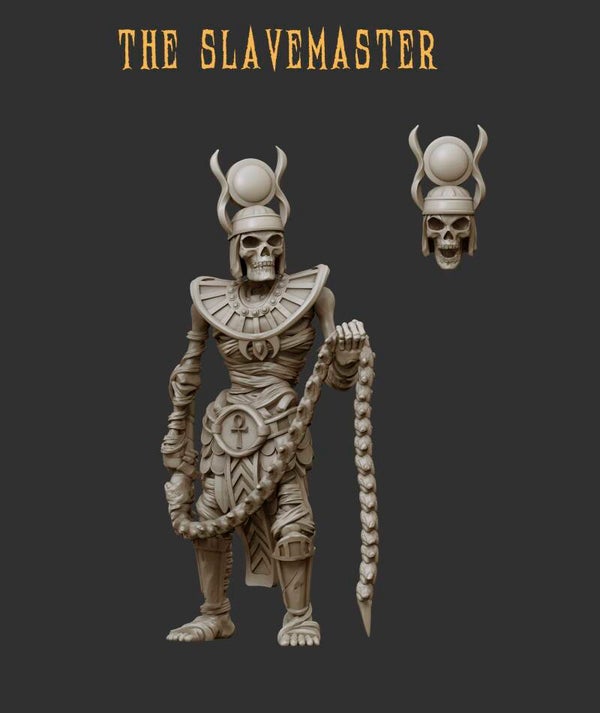 TOW - Undead - Undead Egyptians The Slavemaster - Crabs Miniatures