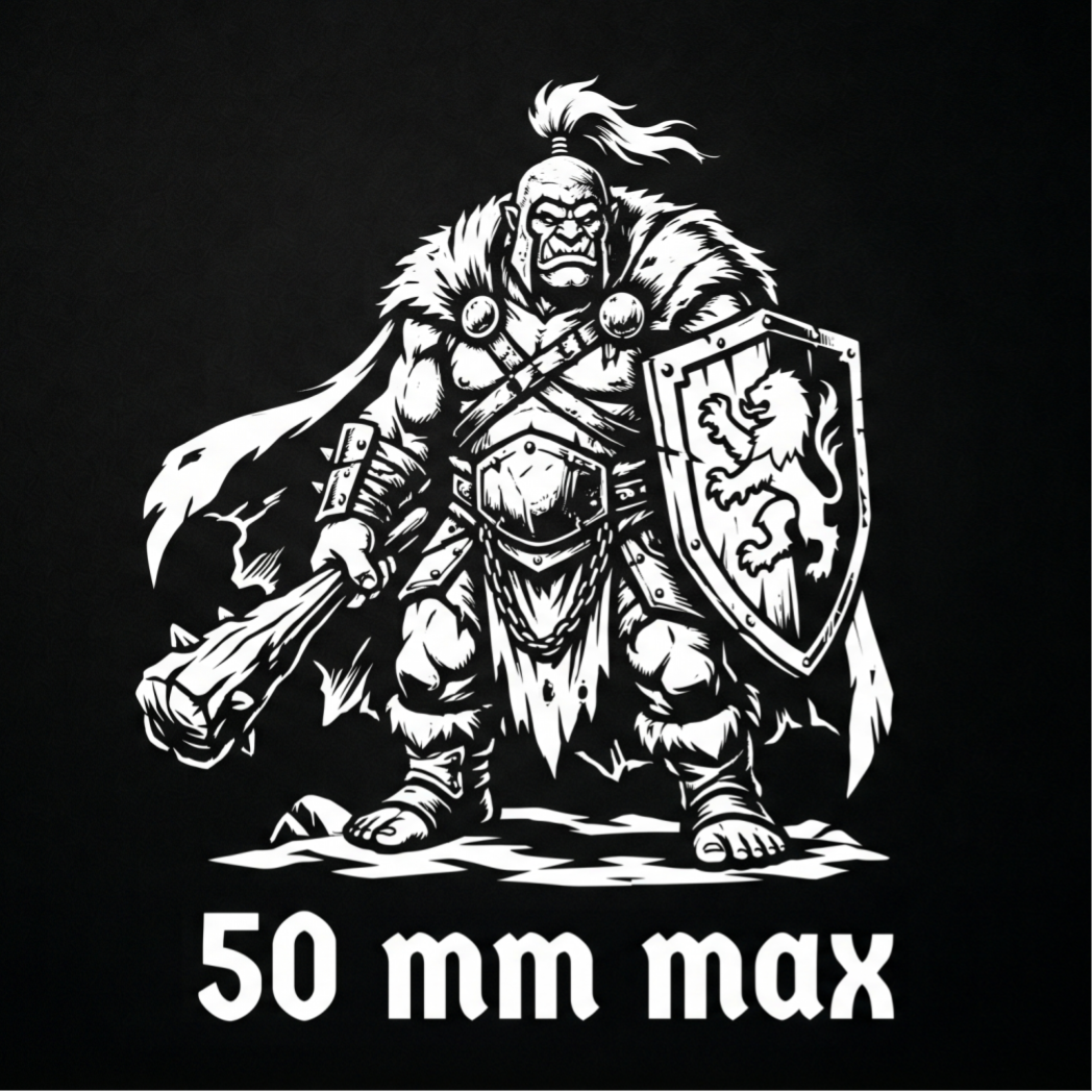 Sur Mesure - Impression Figurine Taille Ogre/Bête